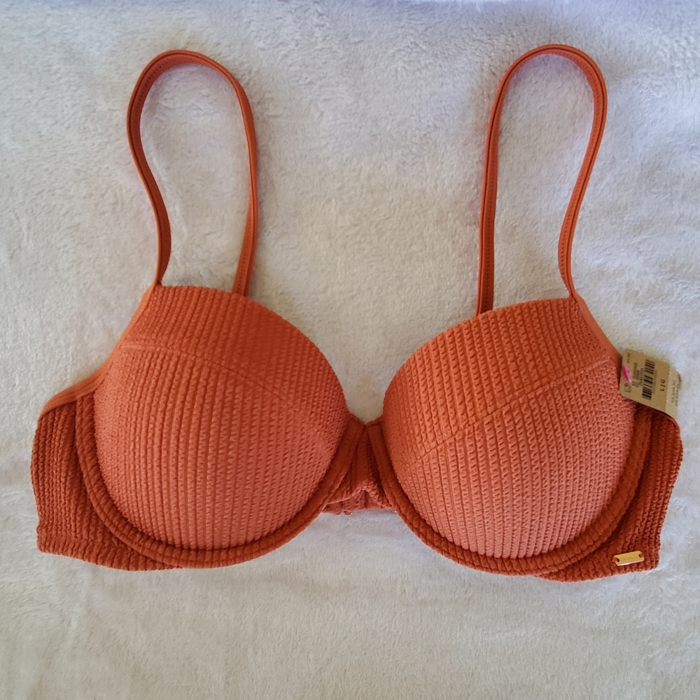 Victoria's Secret PINK Crinkle Push-up Bikini Top